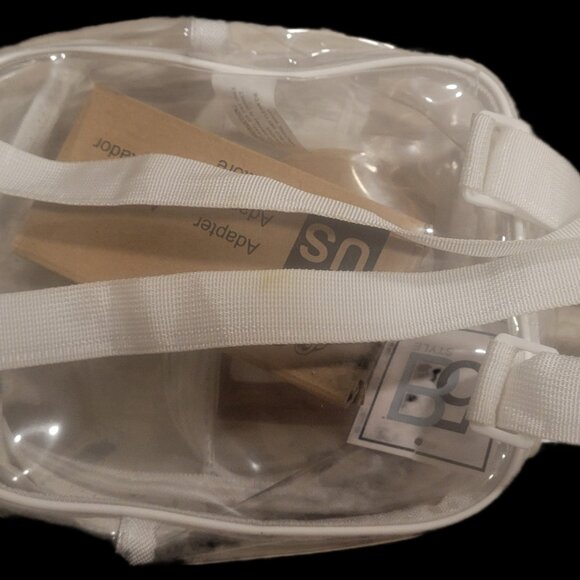 Clear Mini Backpack w/ Front Pouch | Stadium Approved | Like New - Picture 3 of 4